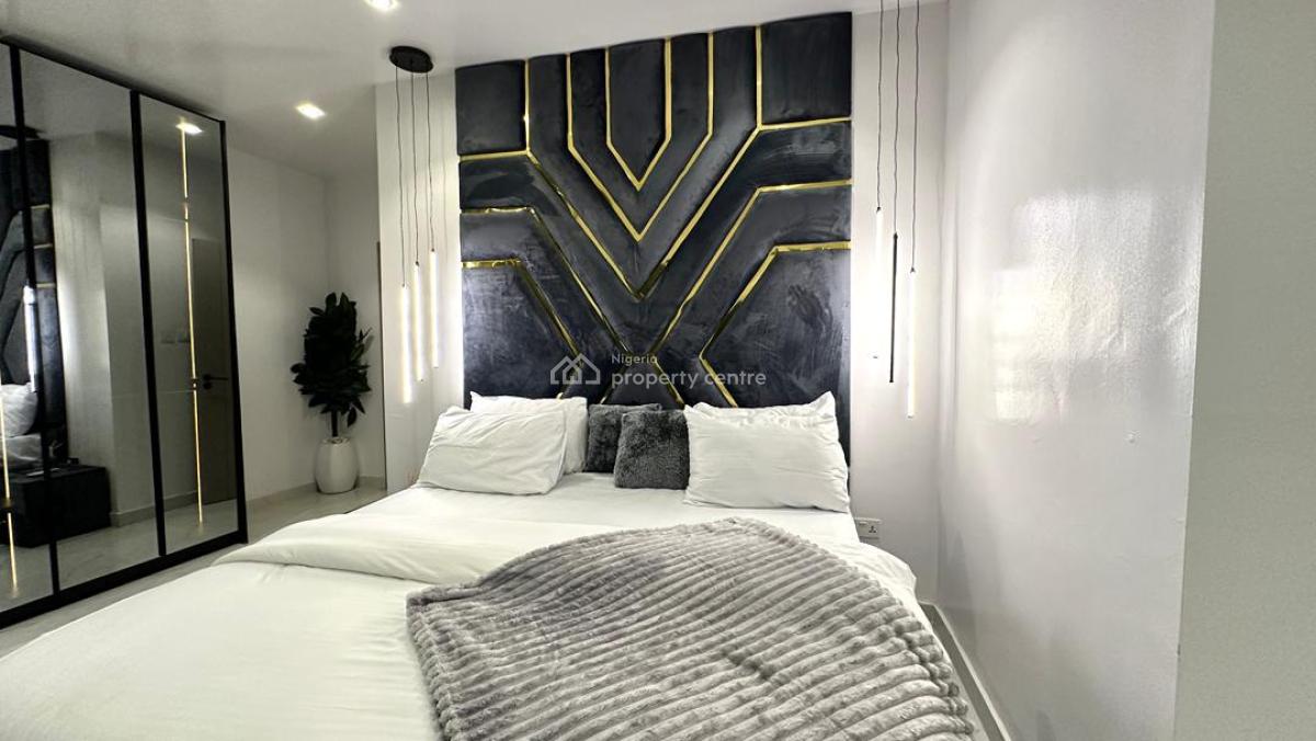 Fully Furnished 2 Bedroom Maisonatte +swimming Pool and Gym, Off Freedom Way, The Rock Apartments, Lekki Phase 1, Lekki, Lagos, Flat / Apartment for Rent