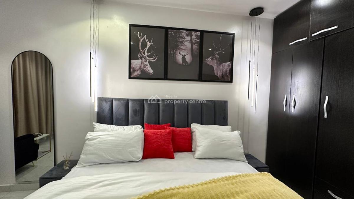 Fully Furnished 2 Bedroom Maisonatte +swimming Pool and Gym, Off Freedom Way, The Rock Apartments, Lekki Phase 1, Lekki, Lagos, Flat / Apartment for Rent