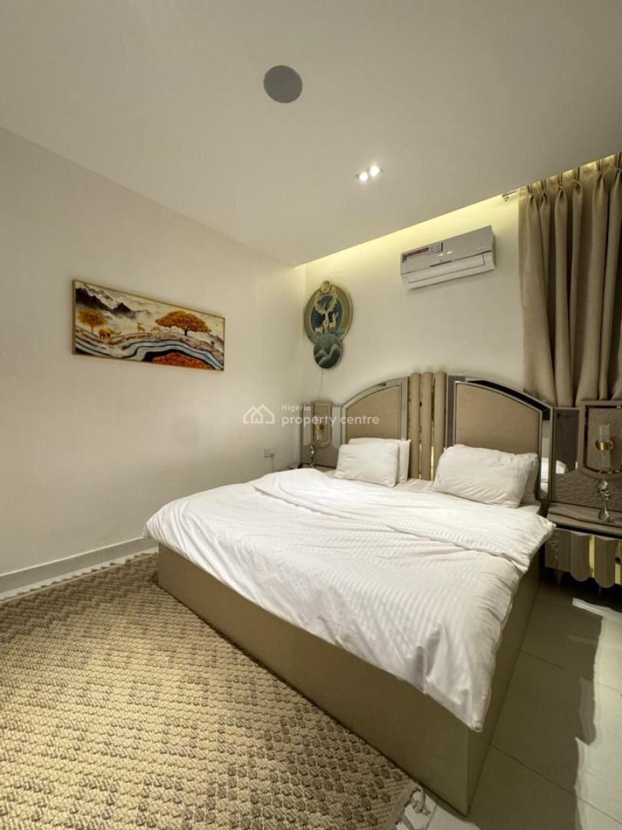 Fully Furnished 2-bedroom Apartment with Estate Services, Agungi, Lekki, Lagos, Flat / Apartment for Rent