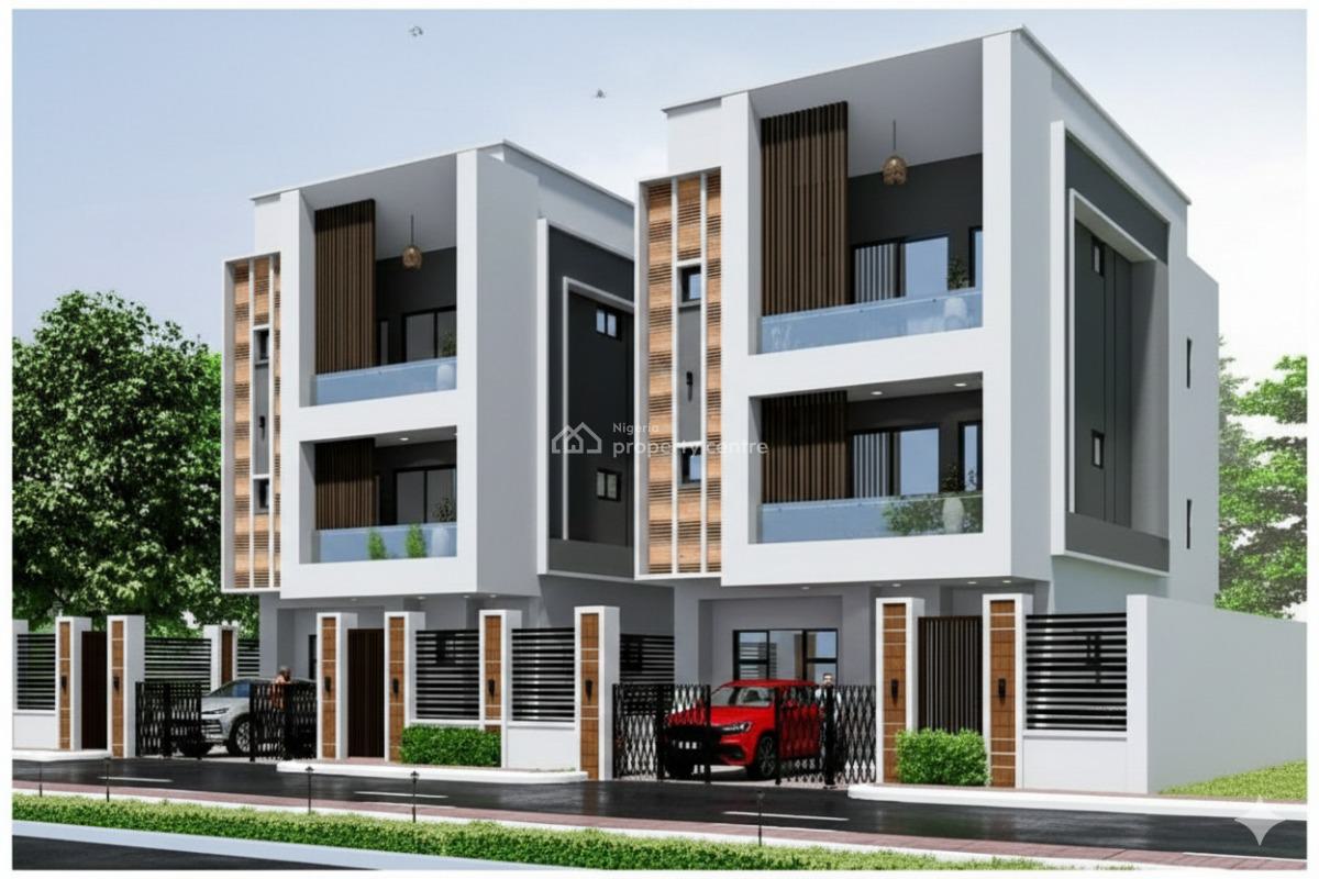 4 Bedroom Terrace Duplex Plus Bq Offplan, Omole Phase 2, Ikeja, Lagos, Terraced Duplex for Sale