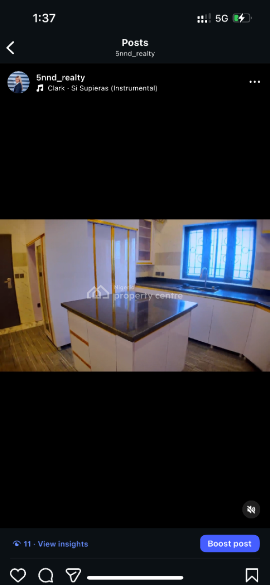 Exquisitely Built 4 Bedroom + Bq, Naf Valley, Asokoro District, Abuja, Terraced Duplex for Sale