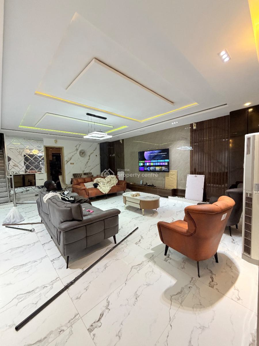 Spacious 4 Bedroom Terrace Duplex with a Room Bq, New Oko-oba, Agege, Lagos, Terraced Duplex for Sale