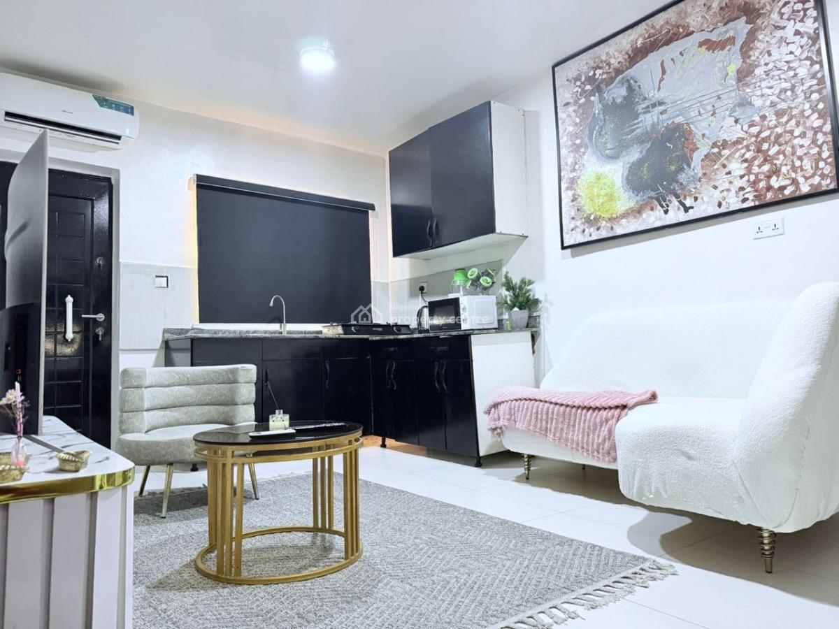 Luxury 1 Bedroom Service Apartment, Camberwall Axis, Ikate, Lekki, Lagos, Mini Flat (room and Parlour) Short Let
