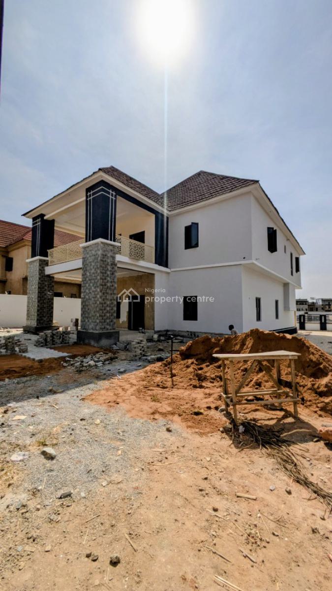 Newly Built 5bedroom Detached Duplex with Bq and Gazebo, After Nizamiye Hospital, Idu Industrial, Abuja, Detached Duplex for Sale