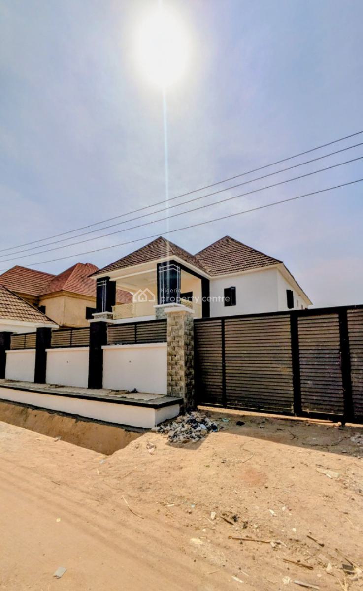 Newly Built 5bedroom Detached Duplex with Bq and Gazebo, After Nizamiye Hospital, Idu Industrial, Abuja, Detached Duplex for Sale