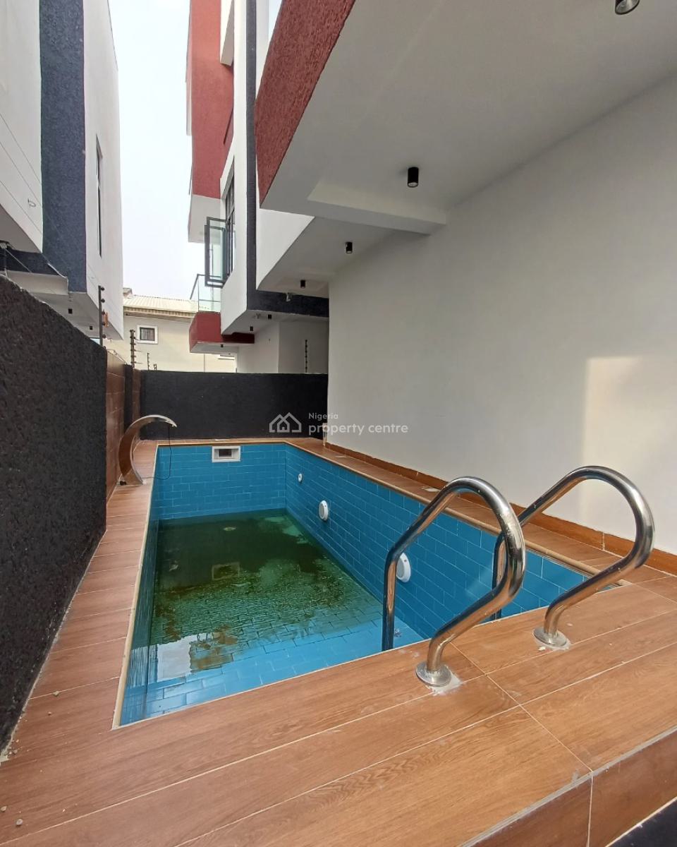 Brand New 5 Bedroom Detached House with Pool, Lekki Phase 1, Lekki, Lagos, Detached Duplex for Rent