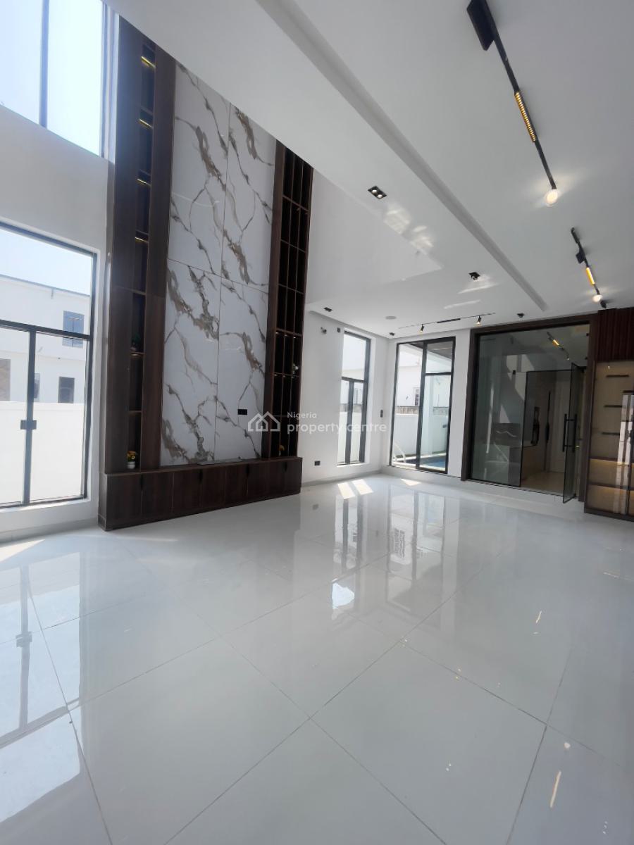 Delightfully Carved 5 Bed Luxury Smart Home with Swimming Pool and Bq, Chevron, Lekki, Lagos, Detached Duplex for Sale