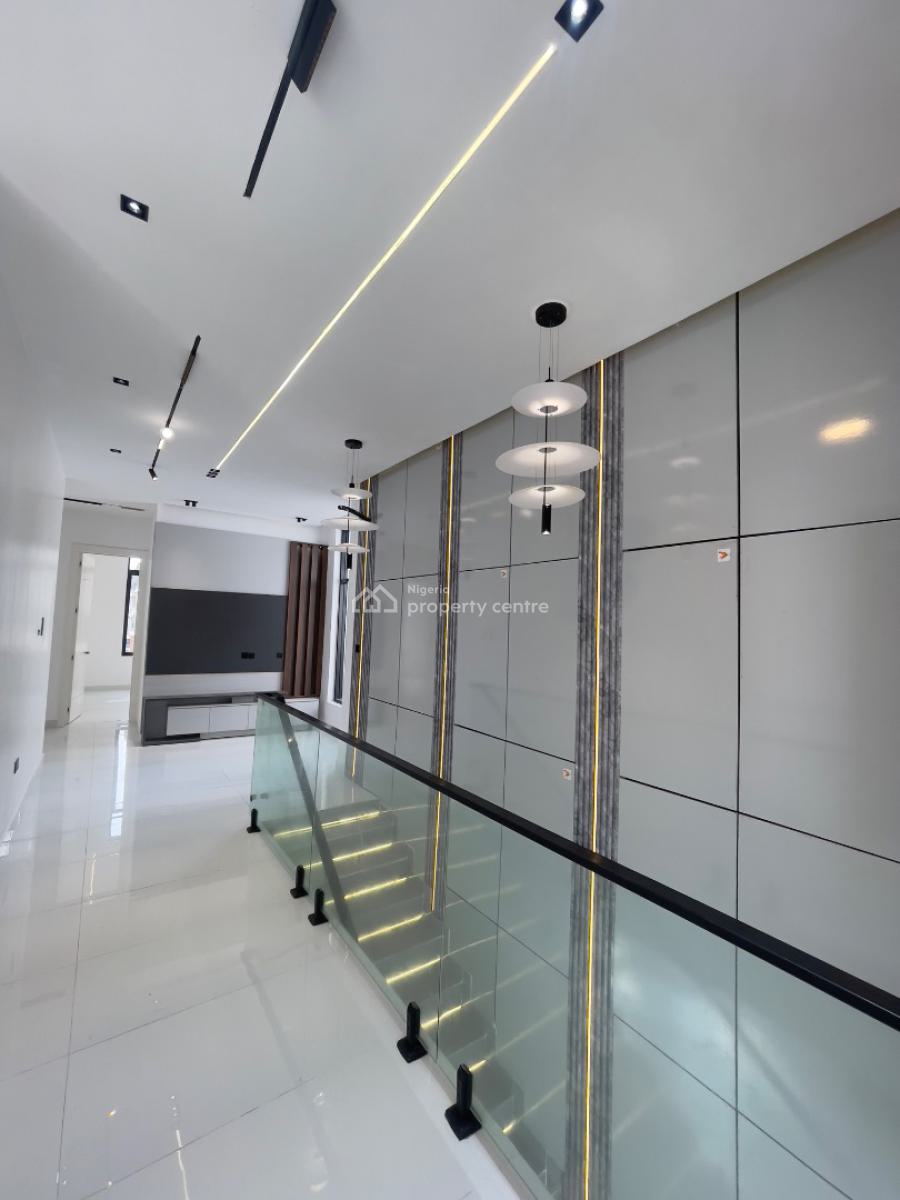 Delightfully Carved 5 Bed Luxury Smart Home with Swimming Pool and Bq, Chevron, Lekki, Lagos, Detached Duplex for Sale