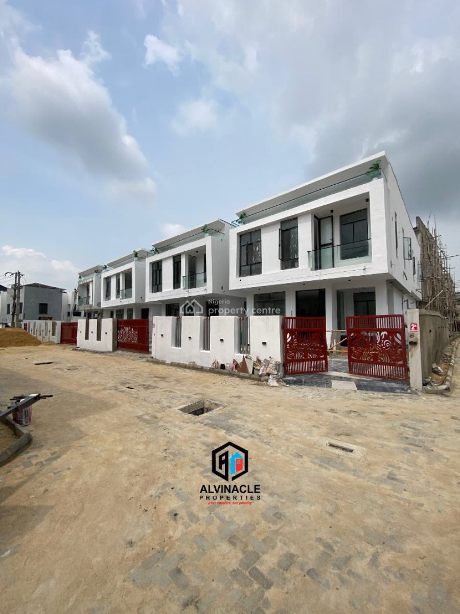 Newly Built 5 Bed Duplex in a Secured Estate, Chevron, Lekki, Lagos, Detached Duplex for Sale