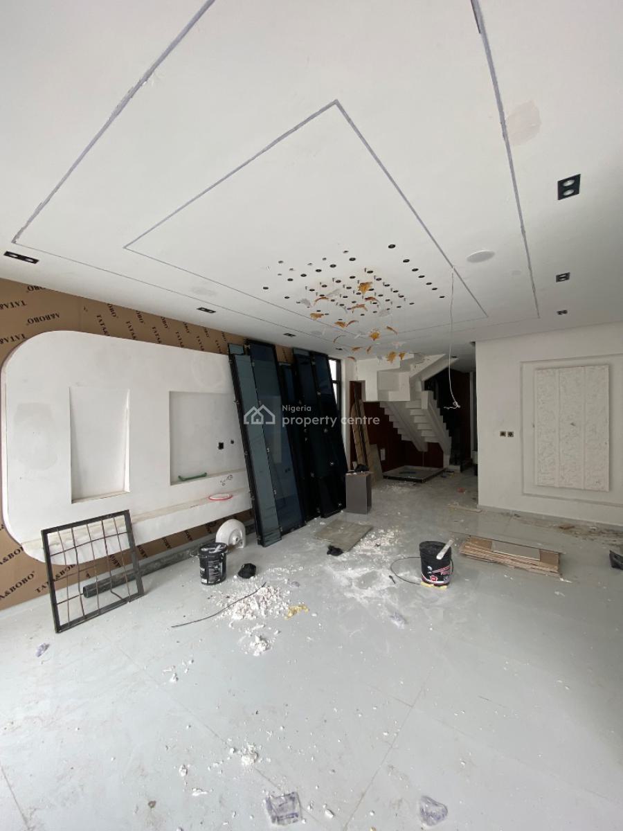 Newly Built 5 Bed Duplex in a Secured Estate, Chevron, Lekki, Lagos, Detached Duplex for Sale