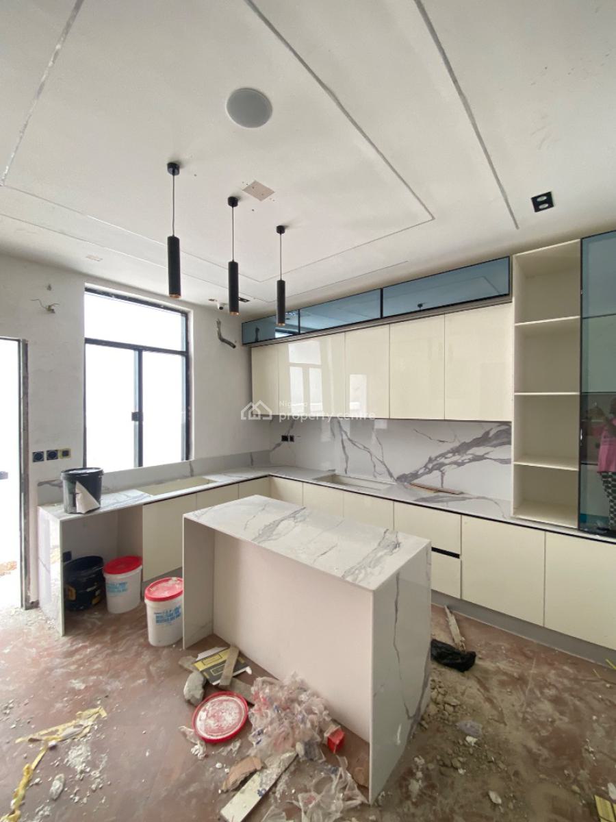 Newly Built 5 Bed Duplex in a Secured Estate, Chevron, Lekki, Lagos, Detached Duplex for Sale