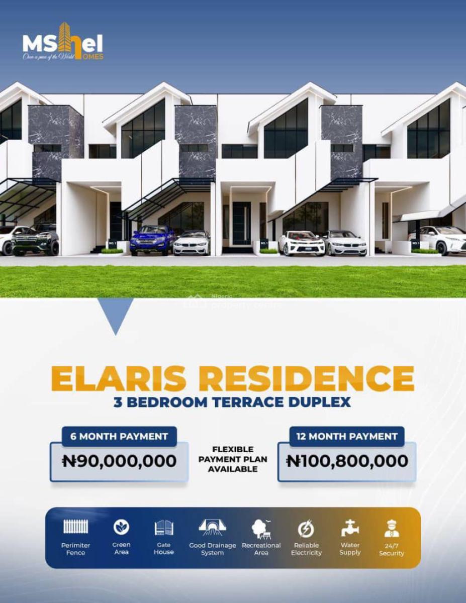 1, 2, 3 Bed - Luxurious Mshel Elaris Residence, Sangotedo, Ajah, Lagos, Block of Flats for Sale