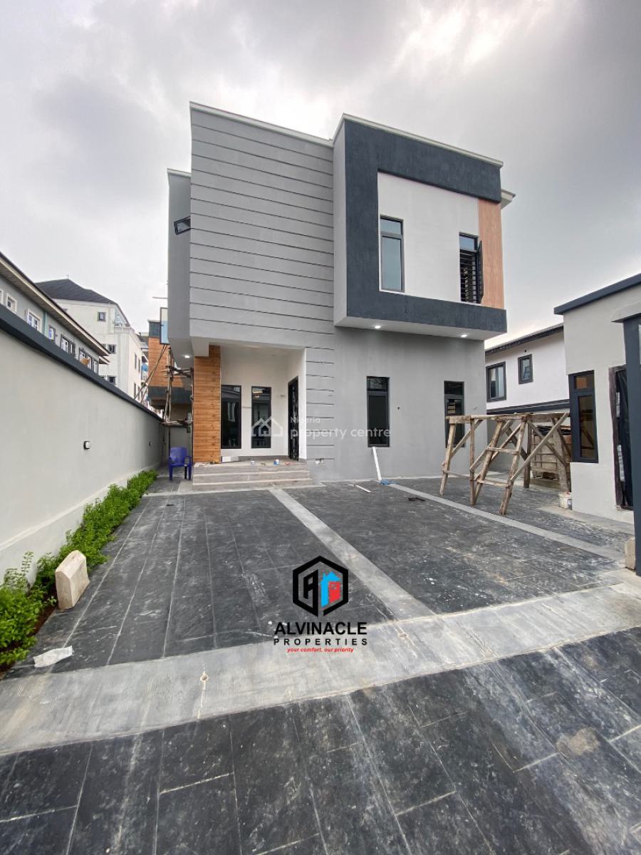 Newly Build 4 Bed Smart Home Duplex, Chevron, Lekki, Lagos, Detached Duplex for Sale