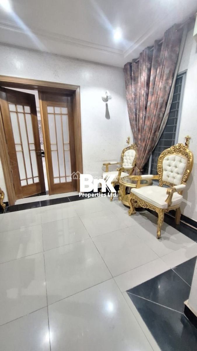 Fully Furnished 5-bedroom Detached Duplex with Standard 2rooms Bq, Lekki Phase 1, Lekki, Lagos, Flat / Apartment for Rent
