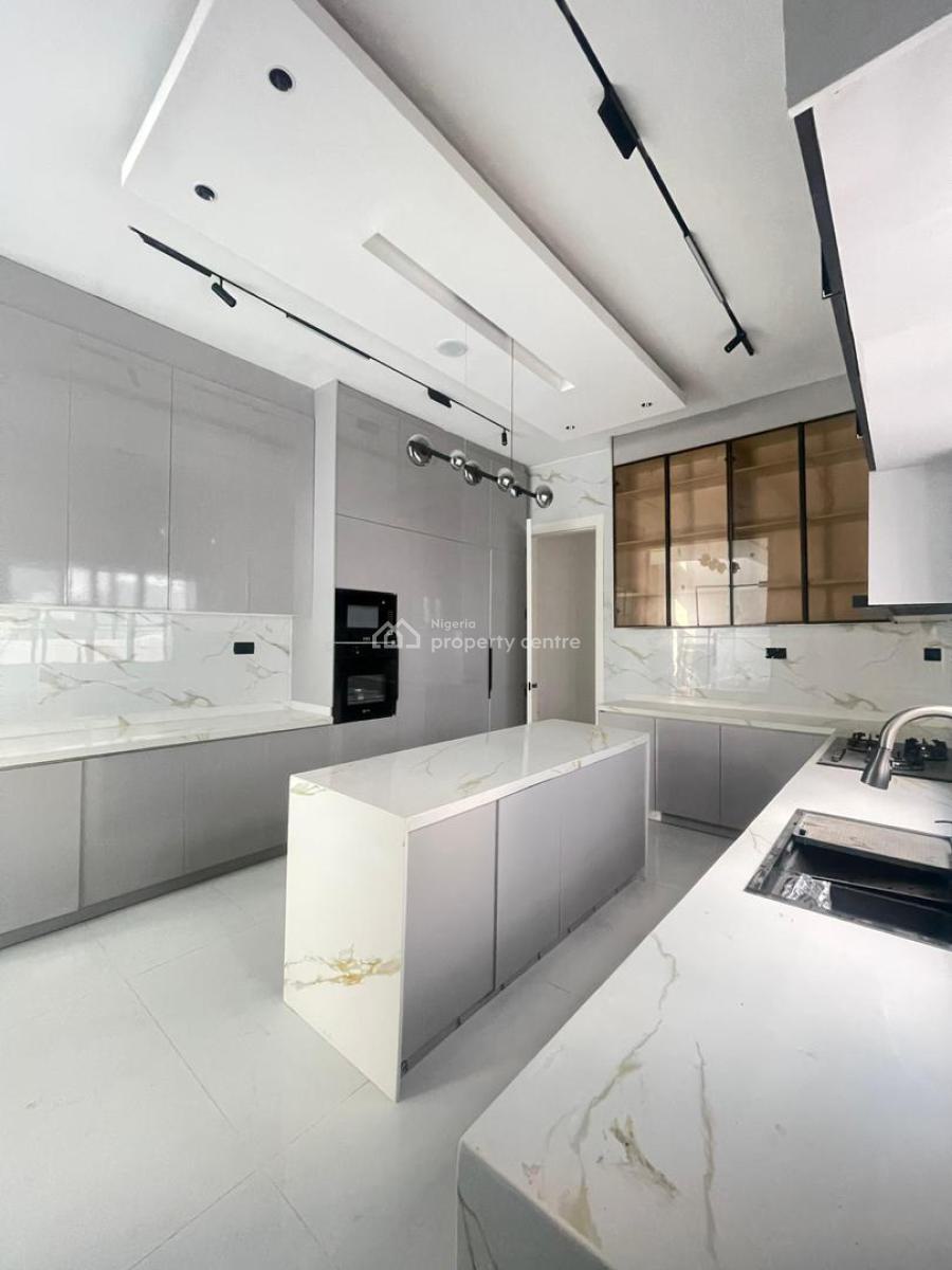 Exquisite  Luxury 5 Bedroom Fully Detached Duplex with Bq a, Chevron, Lekki, Lagos, Detached Duplex for Sale