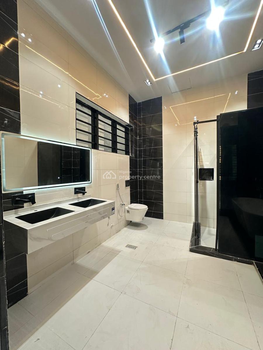 Spacious 5 Bedroom Fully Detached Duplex with Bq and Swimming Pool, Chevron, Lekki, Lagos, Detached Duplex for Sale