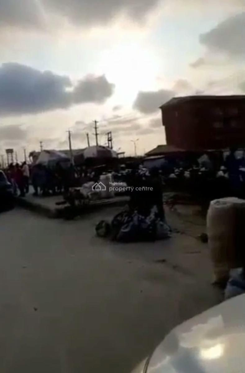 Land Measuring 4048sqm Approximately 8plots Facing Express, Around Hfp Complex Abraham Adesanya, Ajiwe, Ajah, Lagos, Commercial Land for Sale