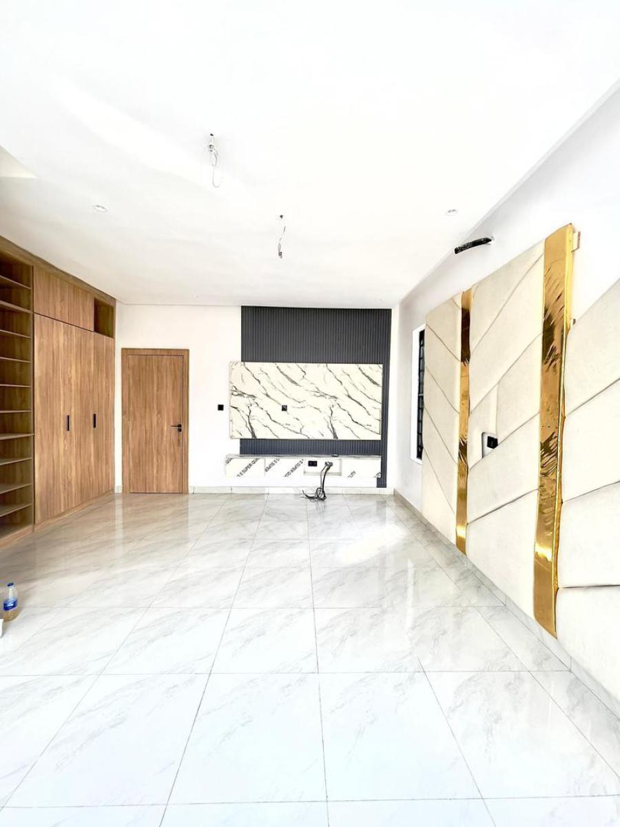 Exquisite Spacious 4 Bedroom Semi-detached Duplex with Bq, Chevron, Lekki, Lagos, Detached Duplex for Sale