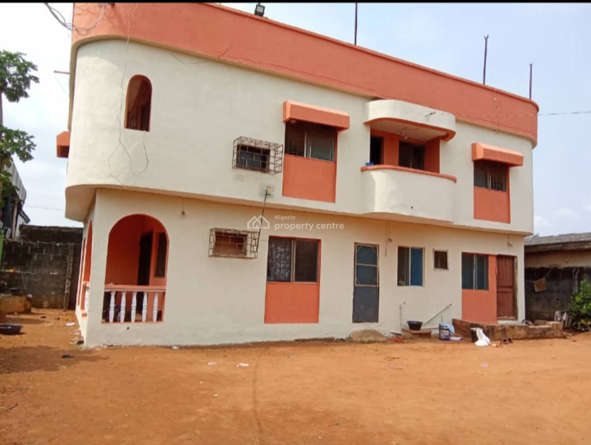 a Decent Block of 3 Flats Setback on a Plot at Egan Igando, at Isuti Road, Egan Igando Lagos, Igando, Alimosho, Lagos, Block of Flats for Sale