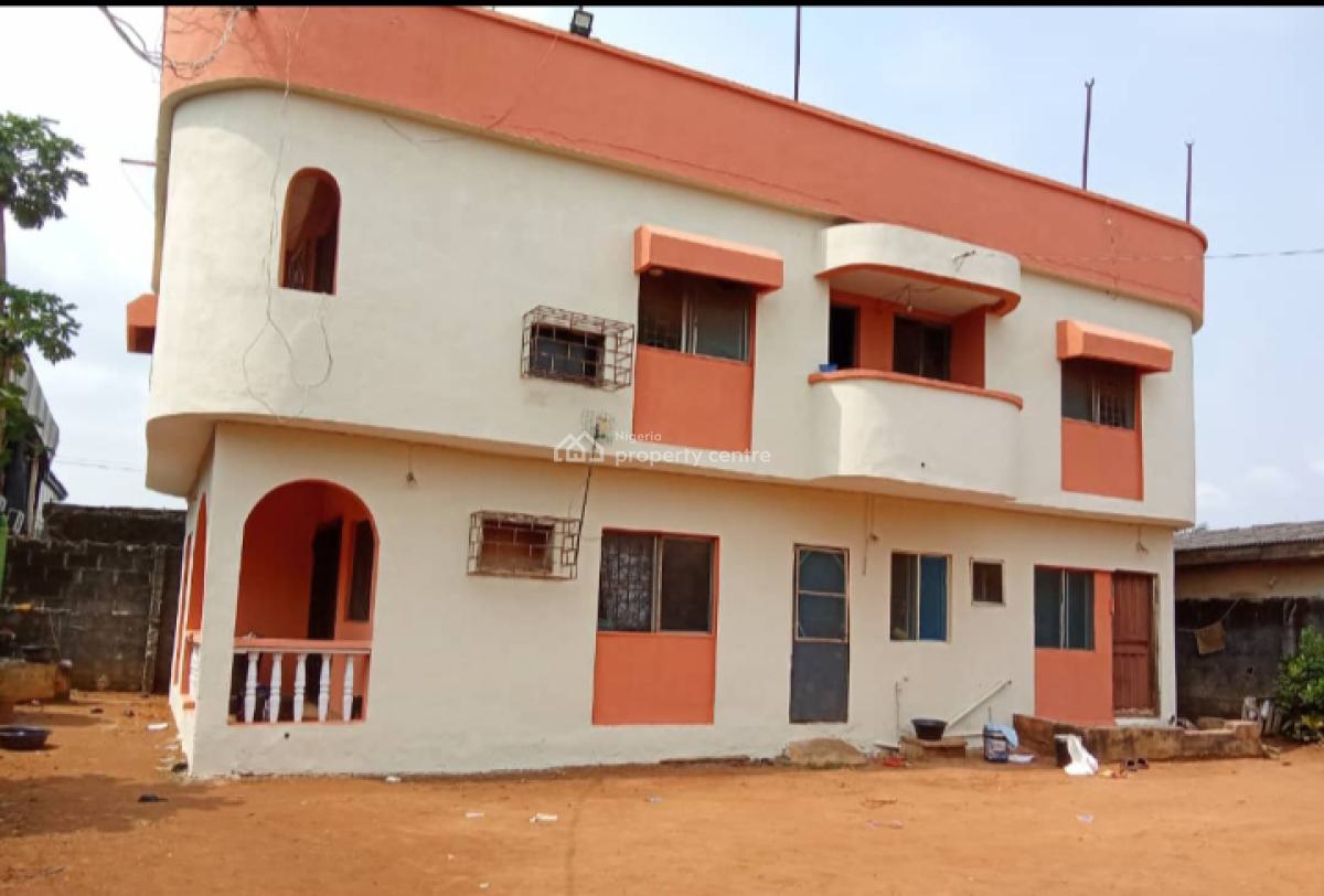 a Decent Block of 3 Flats Setback on a Plot at Egan Igando, at Isuti Road, Egan Igando Lagos, Igando, Alimosho, Lagos, Block of Flats for Sale
