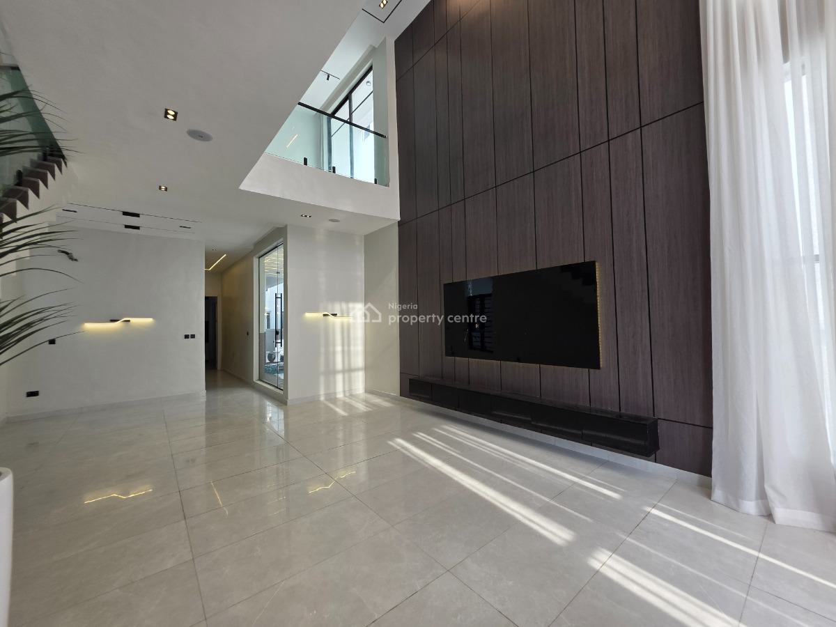 Nicely Located, Brand New 5 Bedroom Detached Duplex with Pool, Chevron Tollgate, Lekki, Lagos, Detached Duplex for Sale