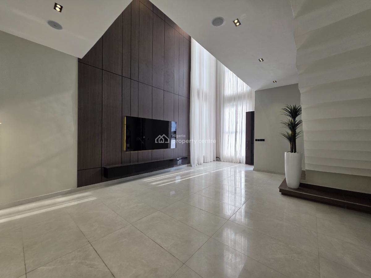 Nicely Located, Brand New 5 Bedroom Detached Duplex with Pool, Chevron Tollgate, Lekki, Lagos, Detached Duplex for Sale