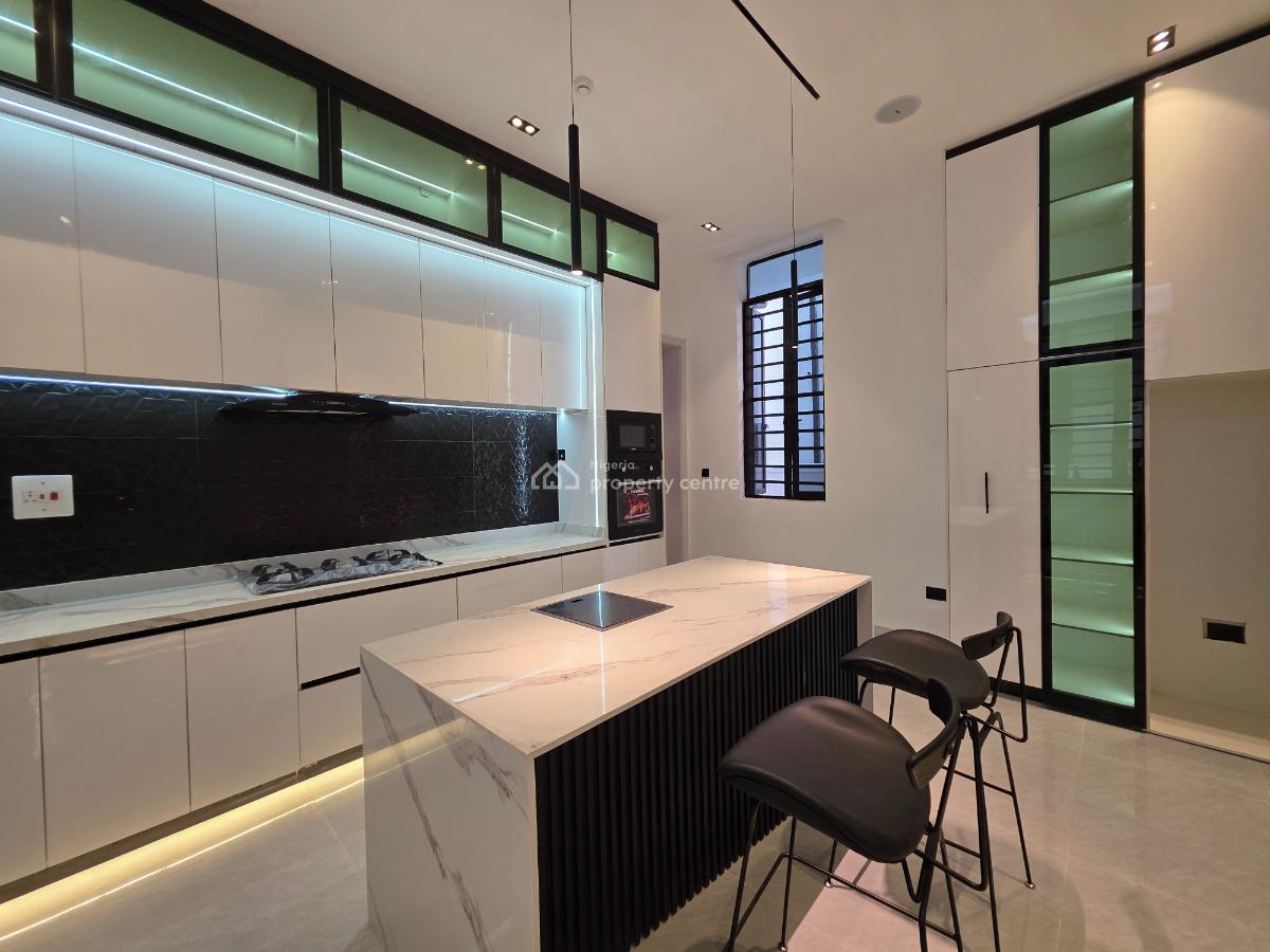 Nicely Located, Brand New 5 Bedroom Detached Duplex with Pool, Chevron Tollgate, Lekki, Lagos, Detached Duplex for Sale