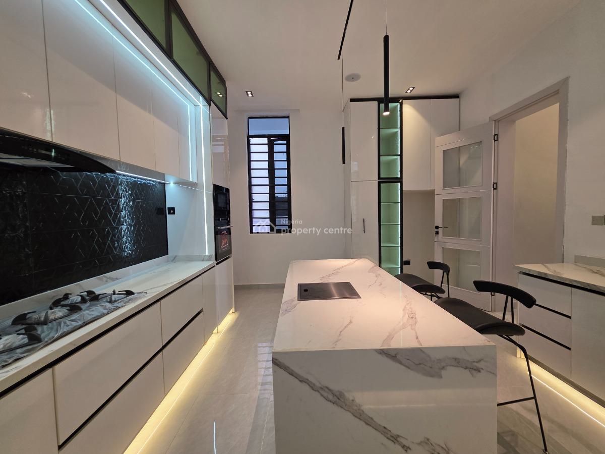 Nicely Located, Brand New 5 Bedroom Detached Duplex with Pool, Chevron Tollgate, Lekki, Lagos, Detached Duplex for Sale