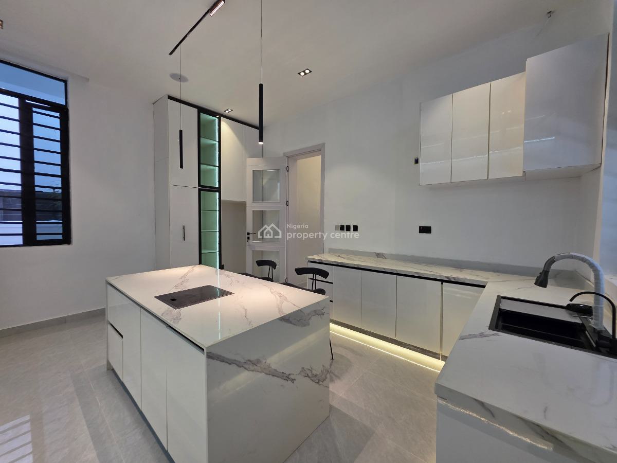 Nicely Located, Brand New 5 Bedroom Detached Duplex with Pool, Chevron Tollgate, Lekki, Lagos, Detached Duplex for Sale