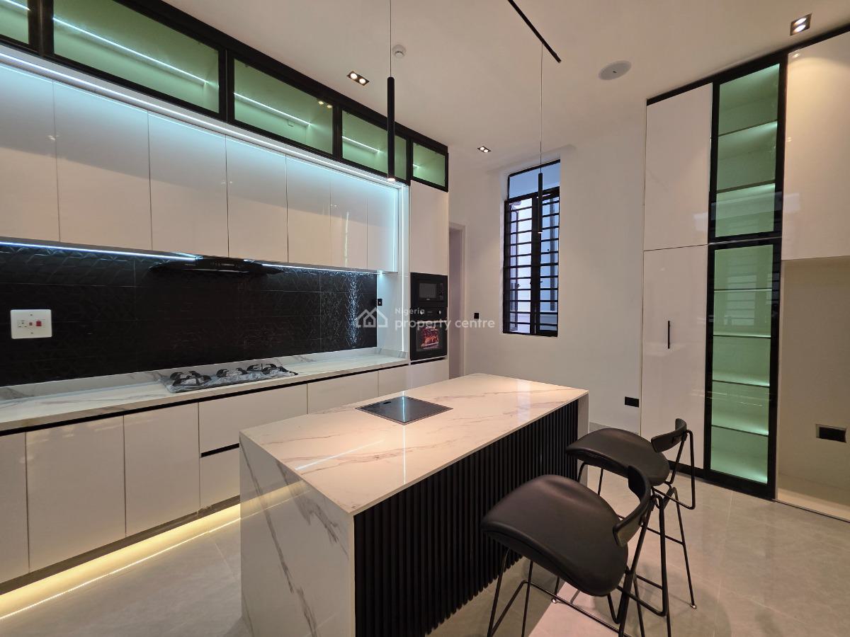 Nicely Located, Brand New 5 Bedroom Detached Duplex with Pool, Chevron Tollgate, Lekki, Lagos, Detached Duplex for Sale