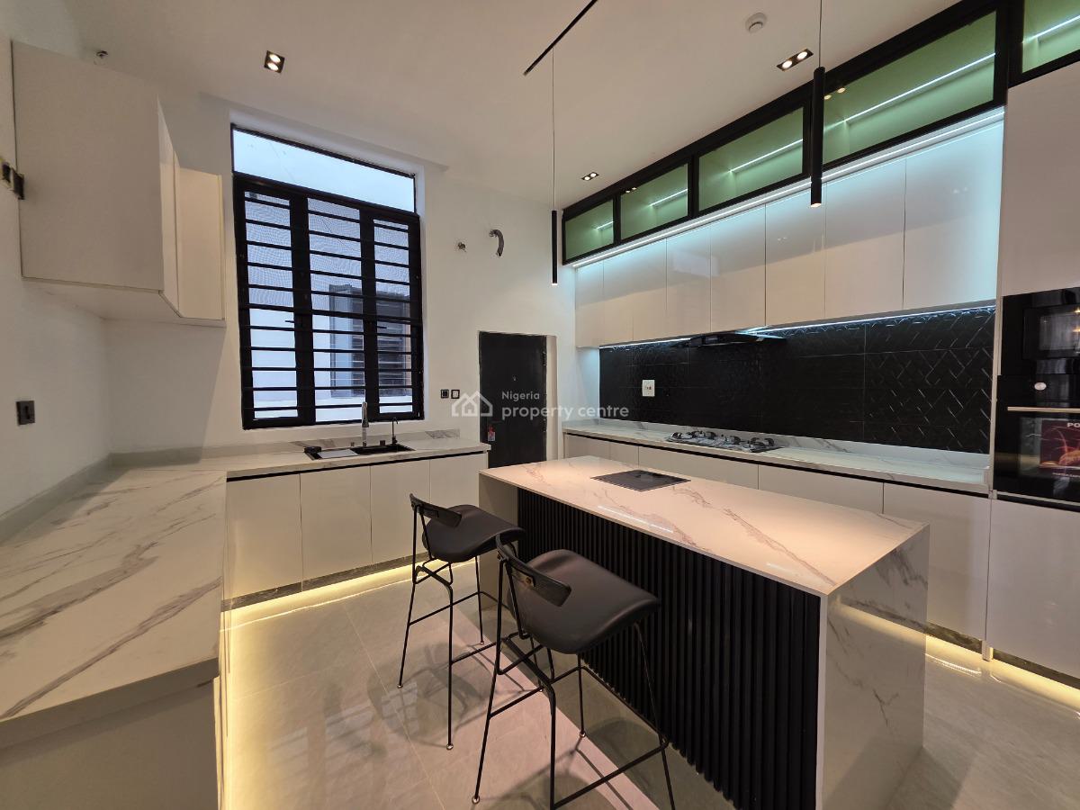 Nicely Located, Brand New 5 Bedroom Detached Duplex with Pool, Chevron Tollgate, Lekki, Lagos, Detached Duplex for Sale