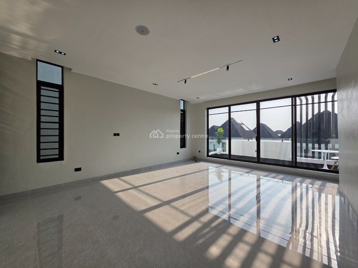 Nicely Located, Brand New 5 Bedroom Detached Duplex with Pool, Chevron Tollgate, Lekki, Lagos, Detached Duplex for Sale