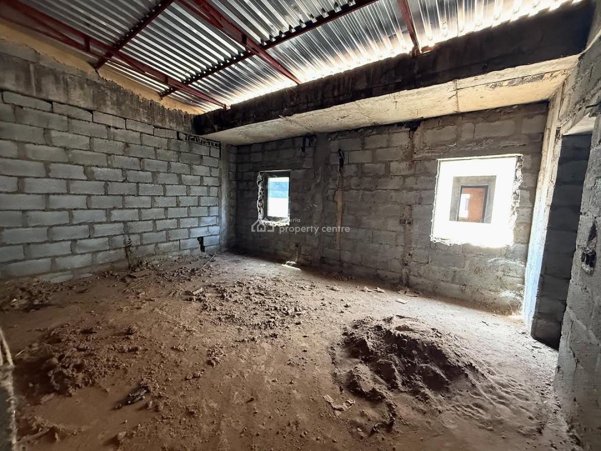 Standard 4bedroom Terrace Duplex with a Bq(buy&finish), Mabushi, Abuja, Terraced Duplex for Sale