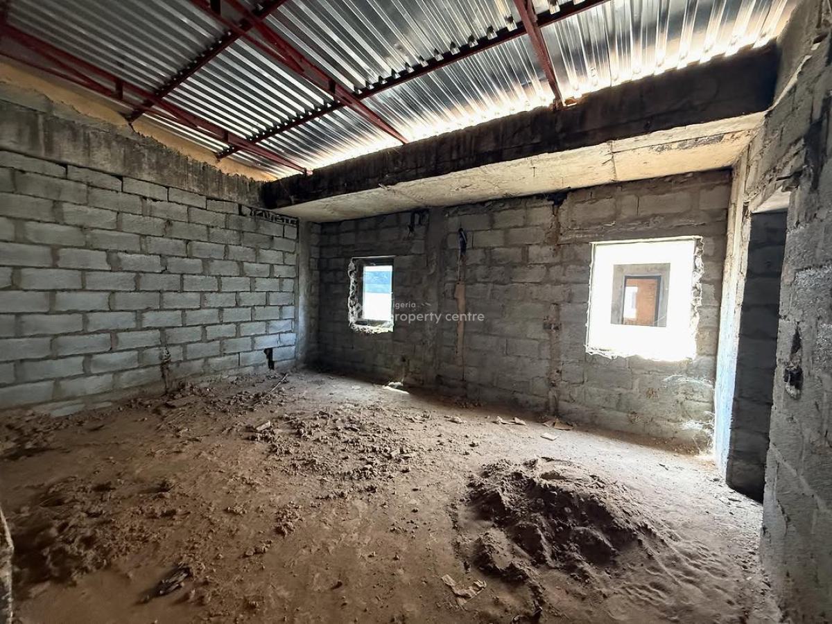 Standard 4bedroom Terrace Duplex with a Bq(buy&finish), Mabushi, Abuja, Terraced Duplex for Sale