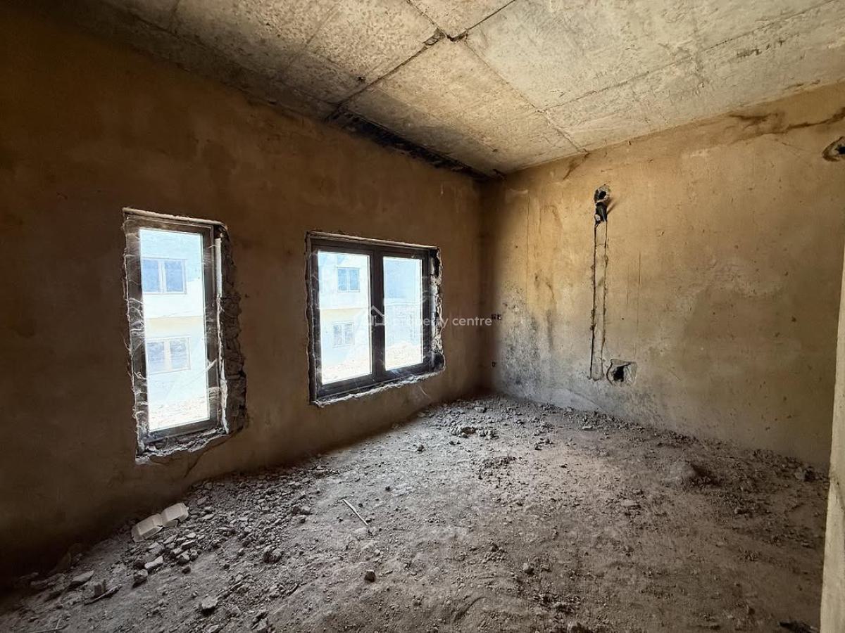 Standard 4bedroom Terrace Duplex with a Bq(buy&finish), Mabushi, Abuja, Terraced Duplex for Sale