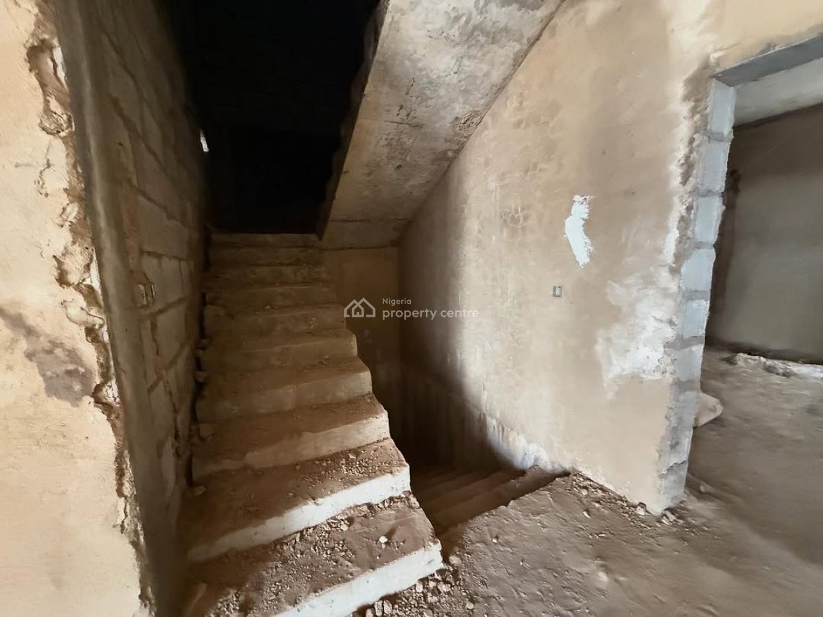 Standard 4bedroom Terrace Duplex with a Bq(buy&finish), Mabushi, Abuja, Terraced Duplex for Sale