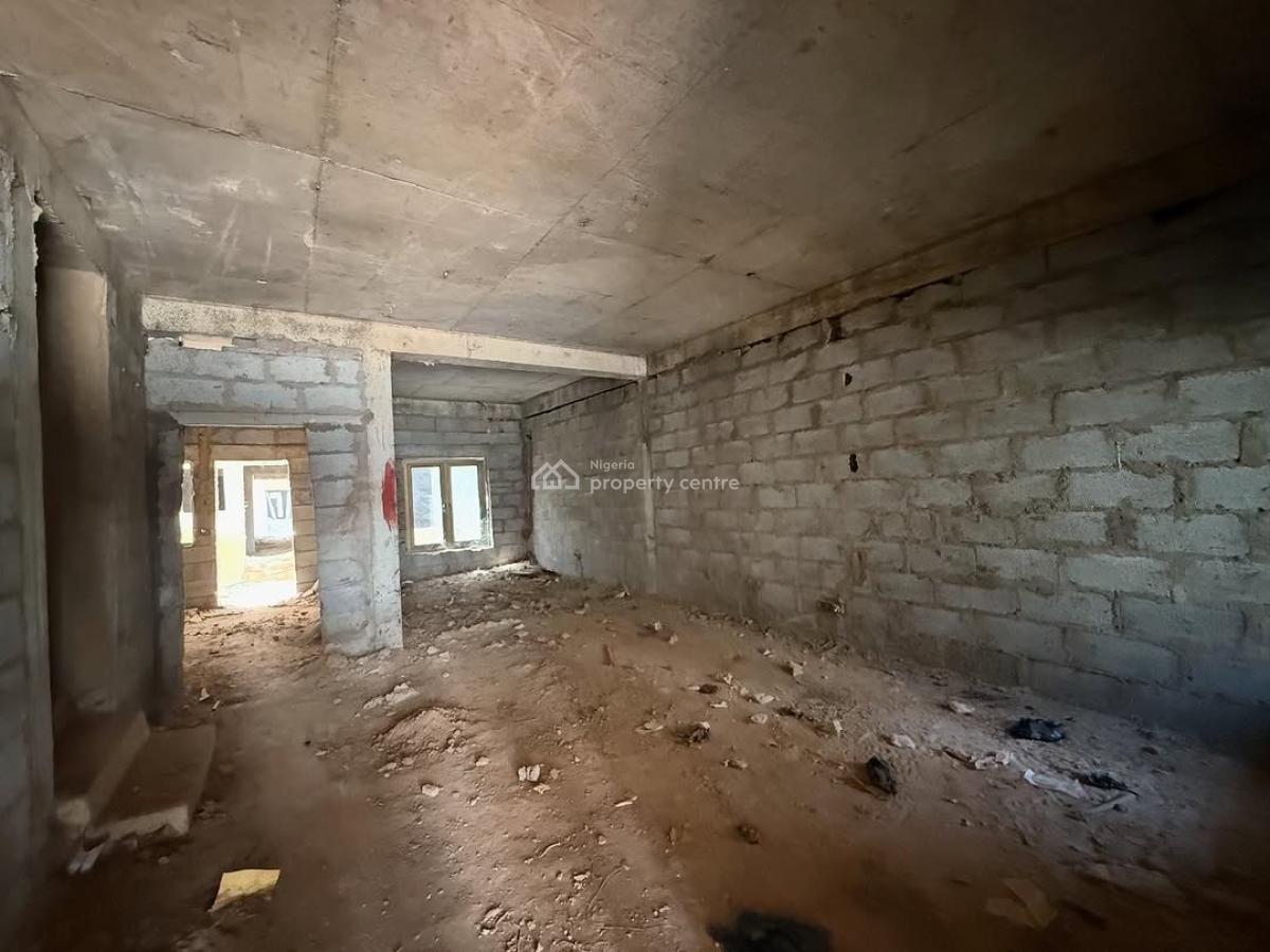 Standard 4bedroom Terrace Duplex with a Bq(buy&finish), Mabushi, Abuja, Terraced Duplex for Sale