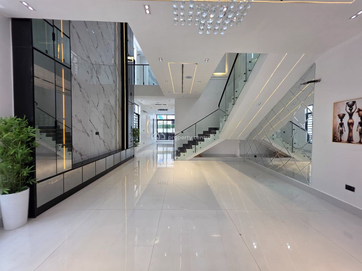 Contemporary 5 Bedroom Detached Duplex with Swimming Pool, Chevron Tollgate, Lekki, Lagos, Detached Duplex for Sale