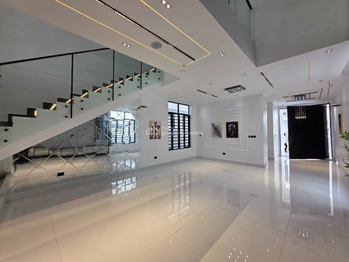 Contemporary 5 Bedroom Detached Duplex with Swimming Pool, Chevron Tollgate, Lekki, Lagos, Detached Duplex for Sale