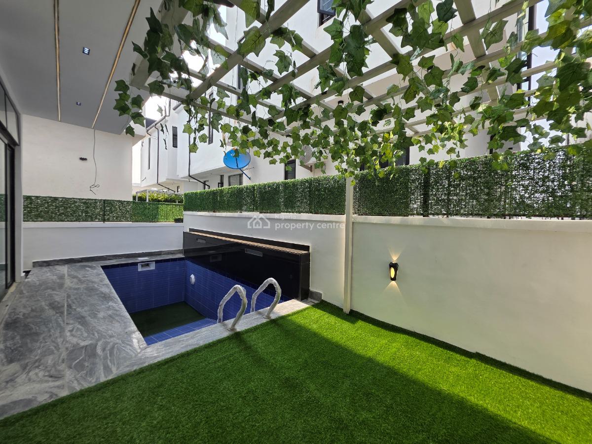 Contemporary 5 Bedroom Detached Duplex with Swimming Pool, Chevron Tollgate, Lekki, Lagos, Detached Duplex for Sale