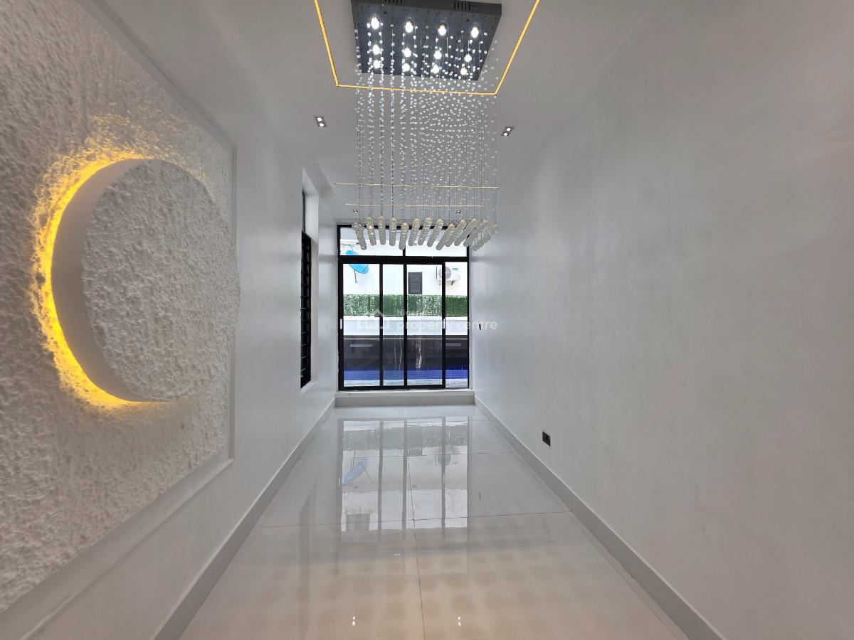 Contemporary 5 Bedroom Detached Duplex with Swimming Pool, Chevron Tollgate, Lekki, Lagos, Detached Duplex for Sale