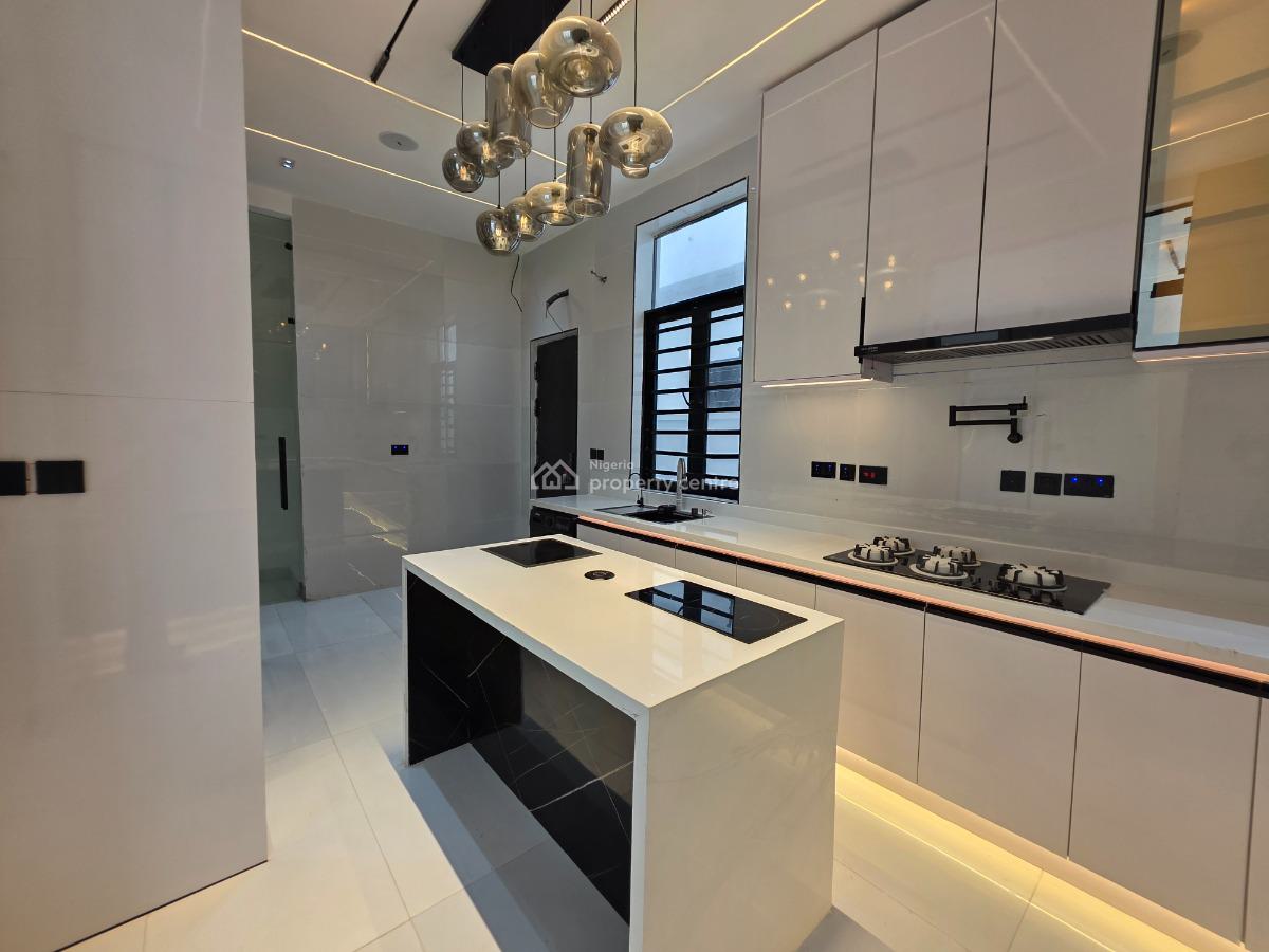 Contemporary 5 Bedroom Detached Duplex with Swimming Pool, Chevron Tollgate, Lekki, Lagos, Detached Duplex for Sale