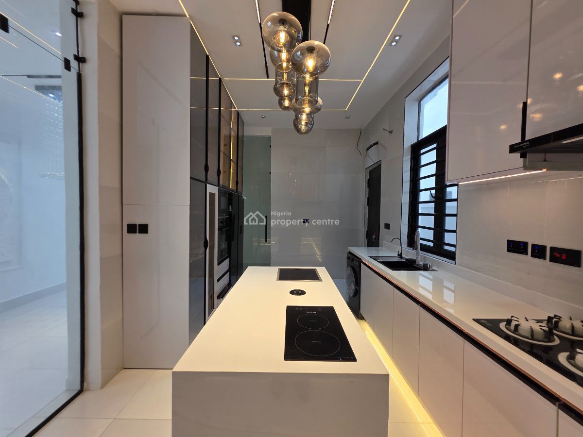 Contemporary 5 Bedroom Detached Duplex with Swimming Pool, Chevron Tollgate, Lekki, Lagos, Detached Duplex for Sale