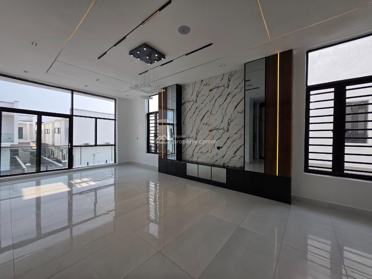 Contemporary 5 Bedroom Detached Duplex with Swimming Pool, Chevron Tollgate, Lekki, Lagos, Detached Duplex for Sale