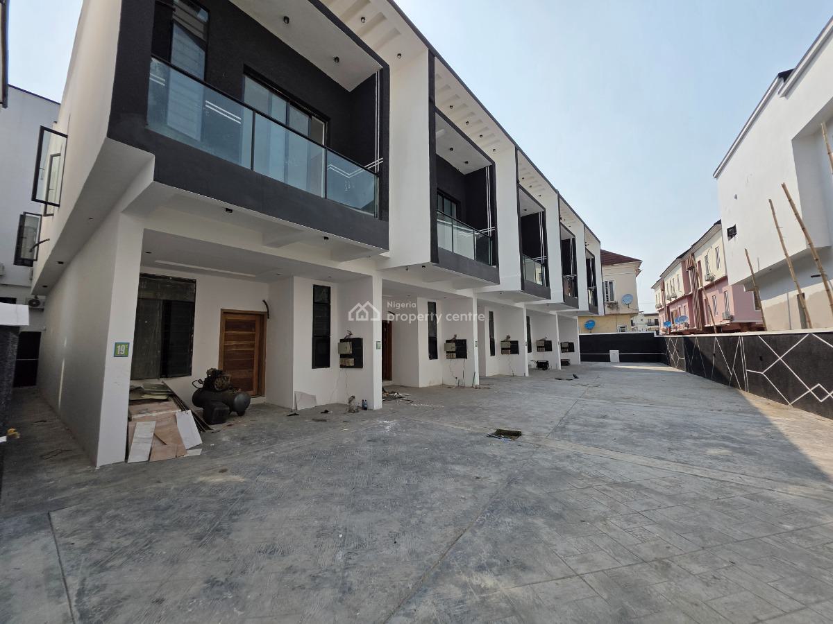 Brand New, Elegant 4 Bedroom Terrace Duplex, Chevron, Lekki, Lagos, Terraced Duplex for Sale