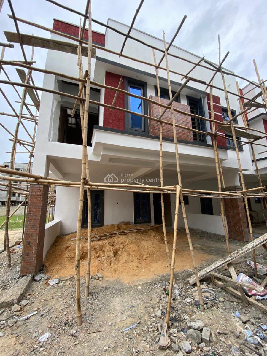 Almost Completed 4  Bedroom Terraced Duplex  with Bq., Orchid, Lekki, Lagos, Terraced Duplex for Sale
