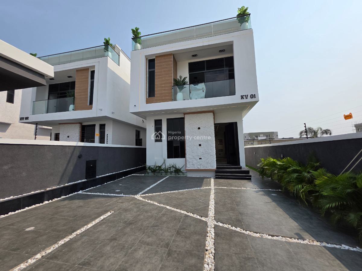 Exquisite 5 Bedroom Detached Duplex with Swimming Pool, Chevron Tollgate, Lekki, Lagos, Detached Duplex for Sale