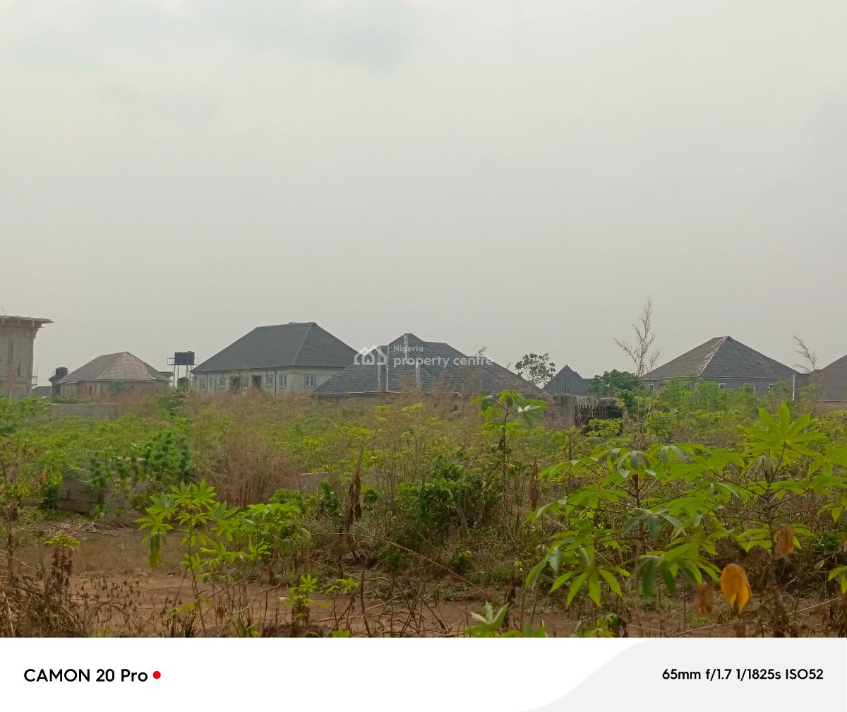 1 Plot of Land with Two Sides Fenced Advantages, Avu, Owerri Municipal, Imo, Residential Land for Sale