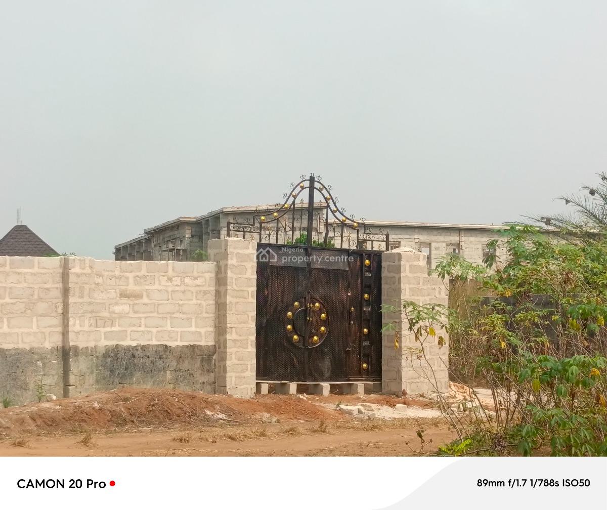 1 Plot of Land with Two Sides Fenced Advantages, Avu, Owerri Municipal, Imo, Residential Land for Sale