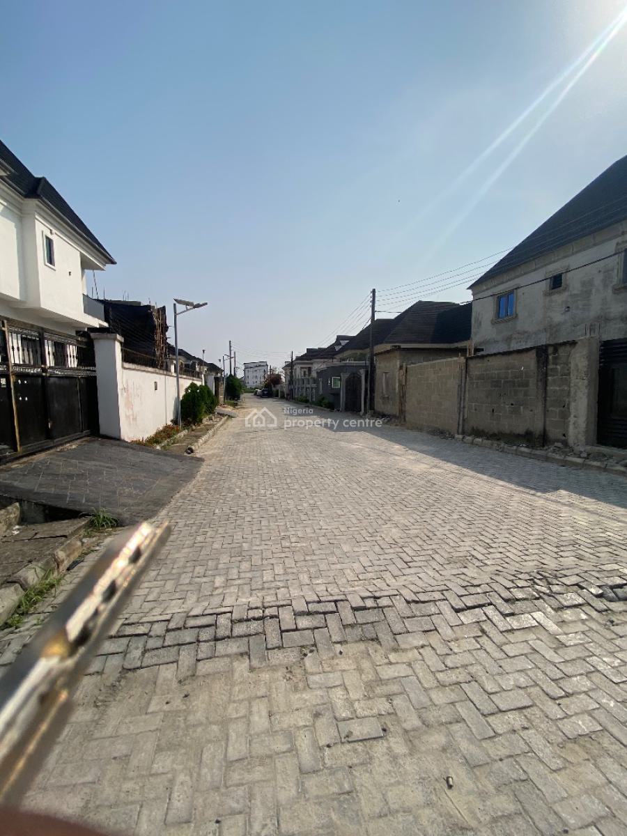 Newly Built 4bedroom Duplex Comes with Bq, Gate Estate By Blenco  Supermarket, Sangotedo, Ajah, Lagos, Semi-detached Duplex for Sale